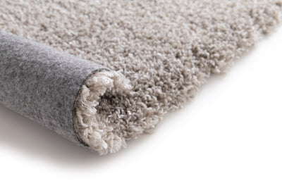 tapis poils longs - cloud. Vue 18 du tapis montrant des détails angle.#couleur_gris