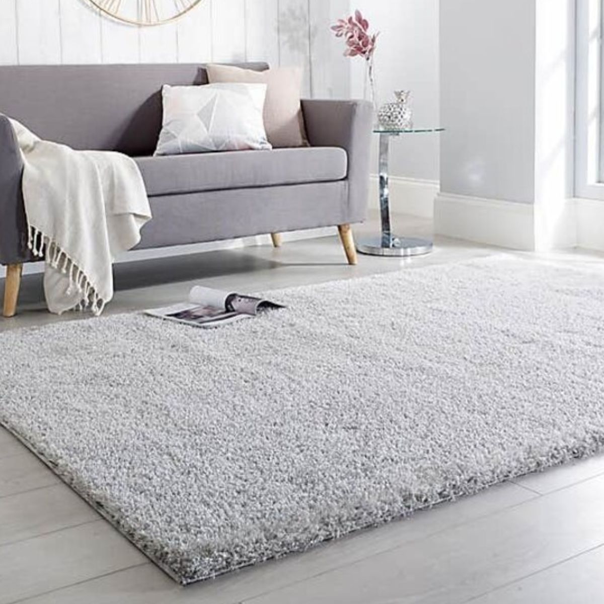 Tapis shaggy Gris 160x230cm