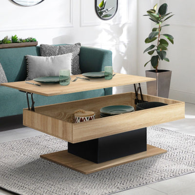 Table basse Tania avec plateau relevable