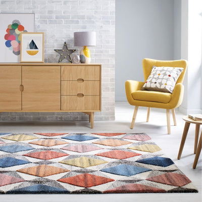 tapis-laine-multicolore-pas-cher