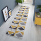 Tapis de couloir Kodiac jaune 60x230cm