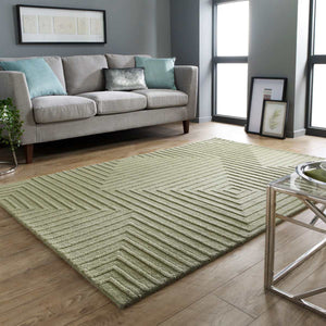 tapis-laine-vert-pas-cher