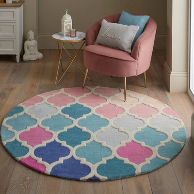 Tapis Rosella rond