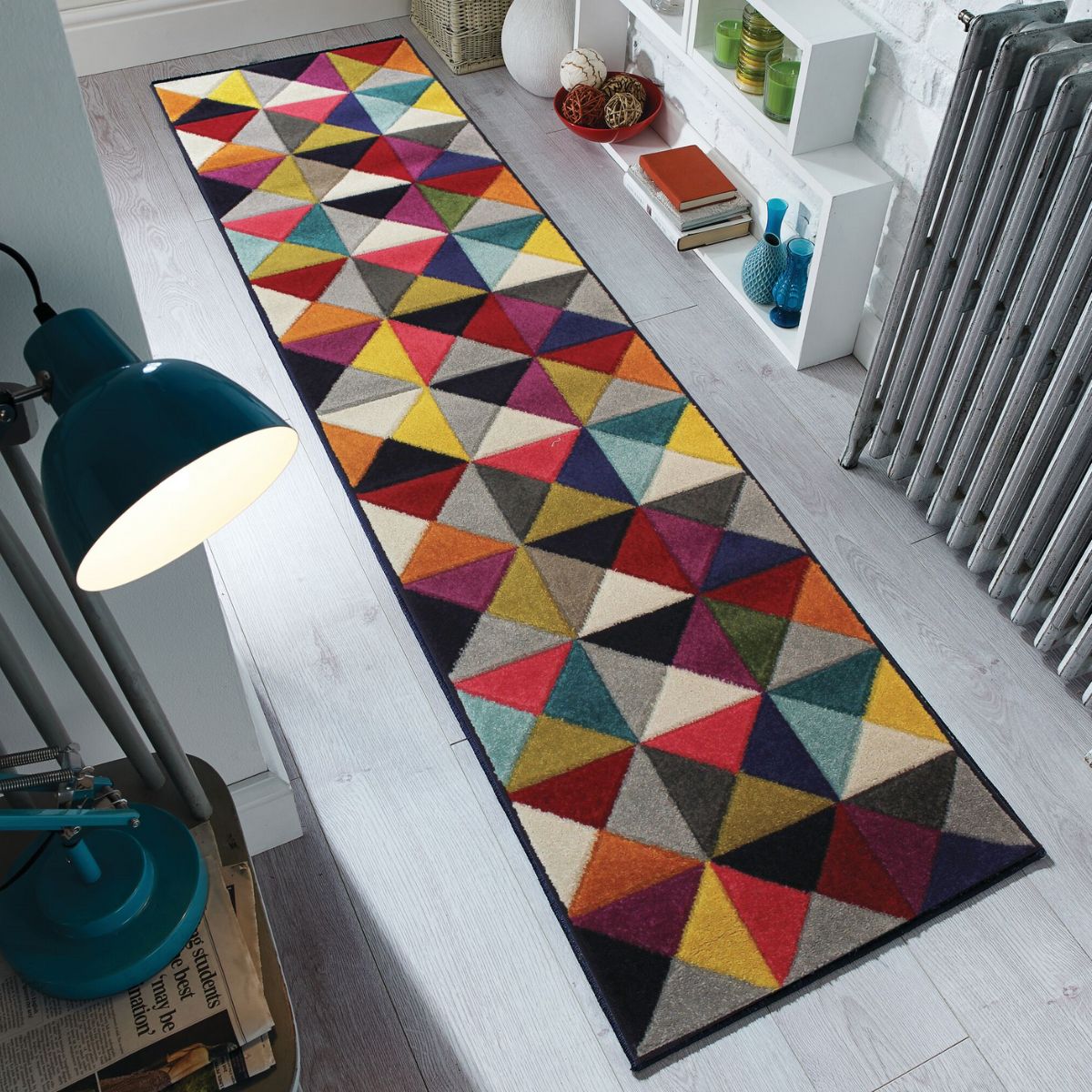 Tapis de couloir Samba multicolore 66x300cm