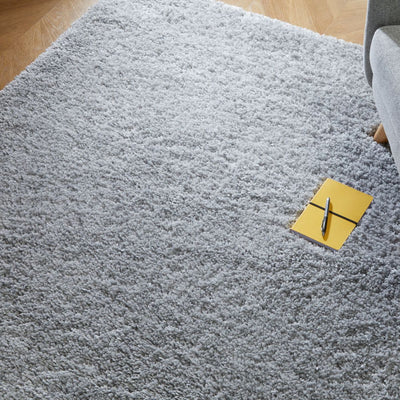 tapis-shaggy-gris-pas-cher