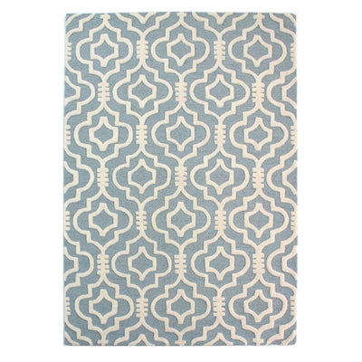 Tapis en laine Bleu Nador