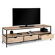 Meuble TV Memphis 3 tiroirs L160cm