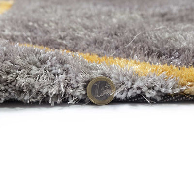 Tapis Shaggy nid d'abeille 120x170cm