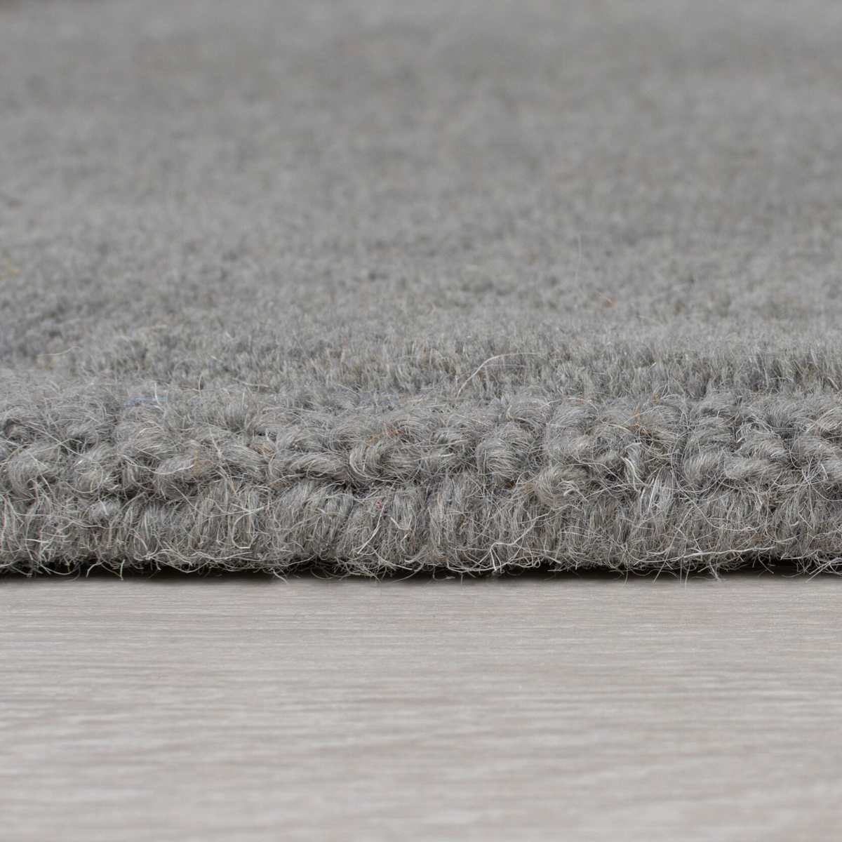 Tapis en laine rond Gigi Gris