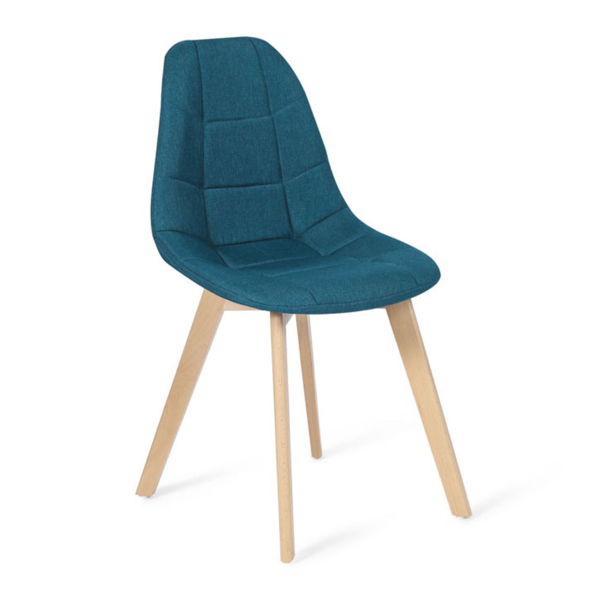 Lot de 2 chaises Gabriella Bleu canard