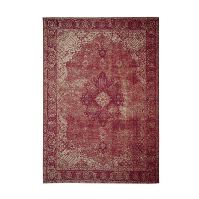 Tapis vintage Rouge et rose 155x230cm