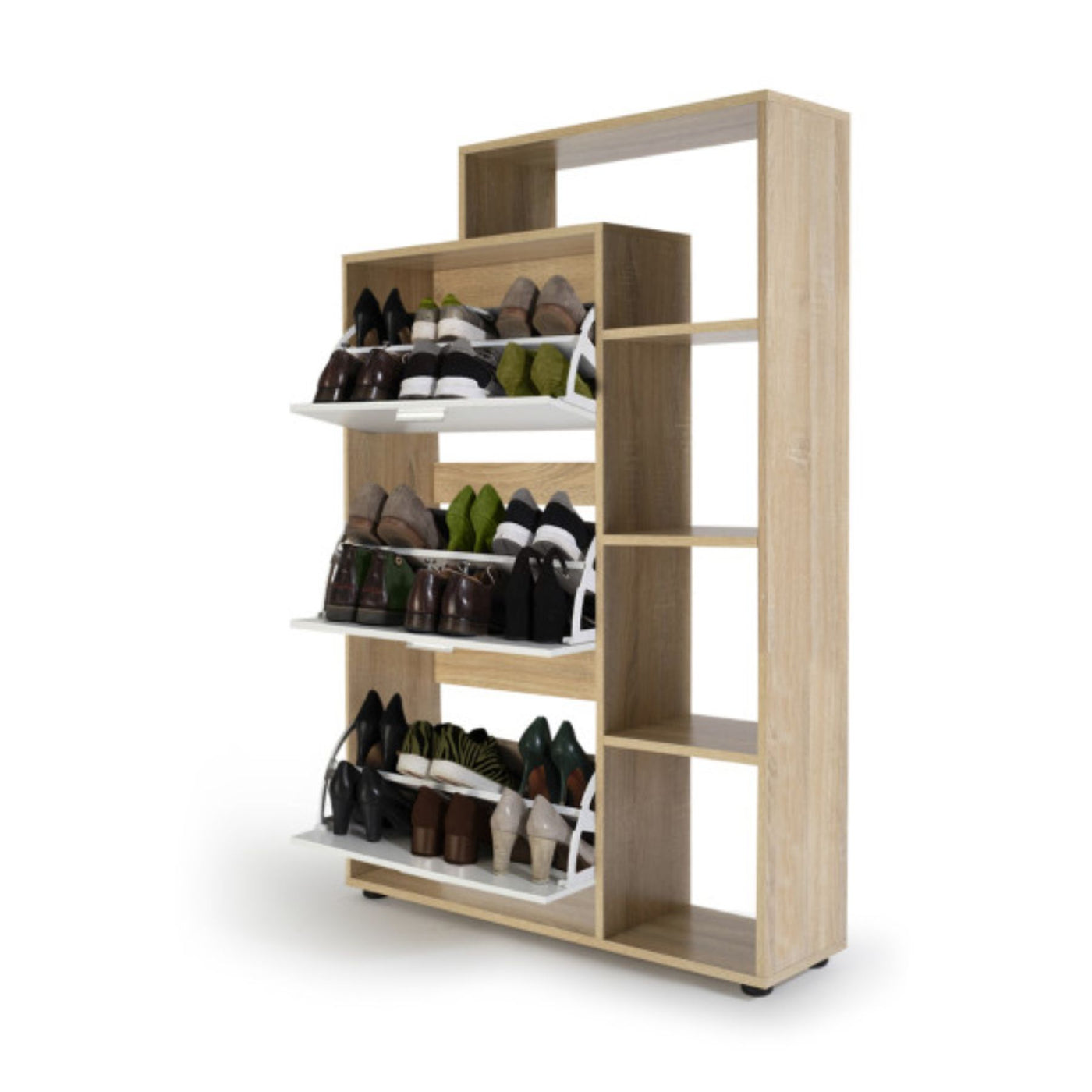 Meuble à chaussures 3 portes avec etagere