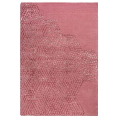 Tapis en laine Diamonds Rose 160x230cm