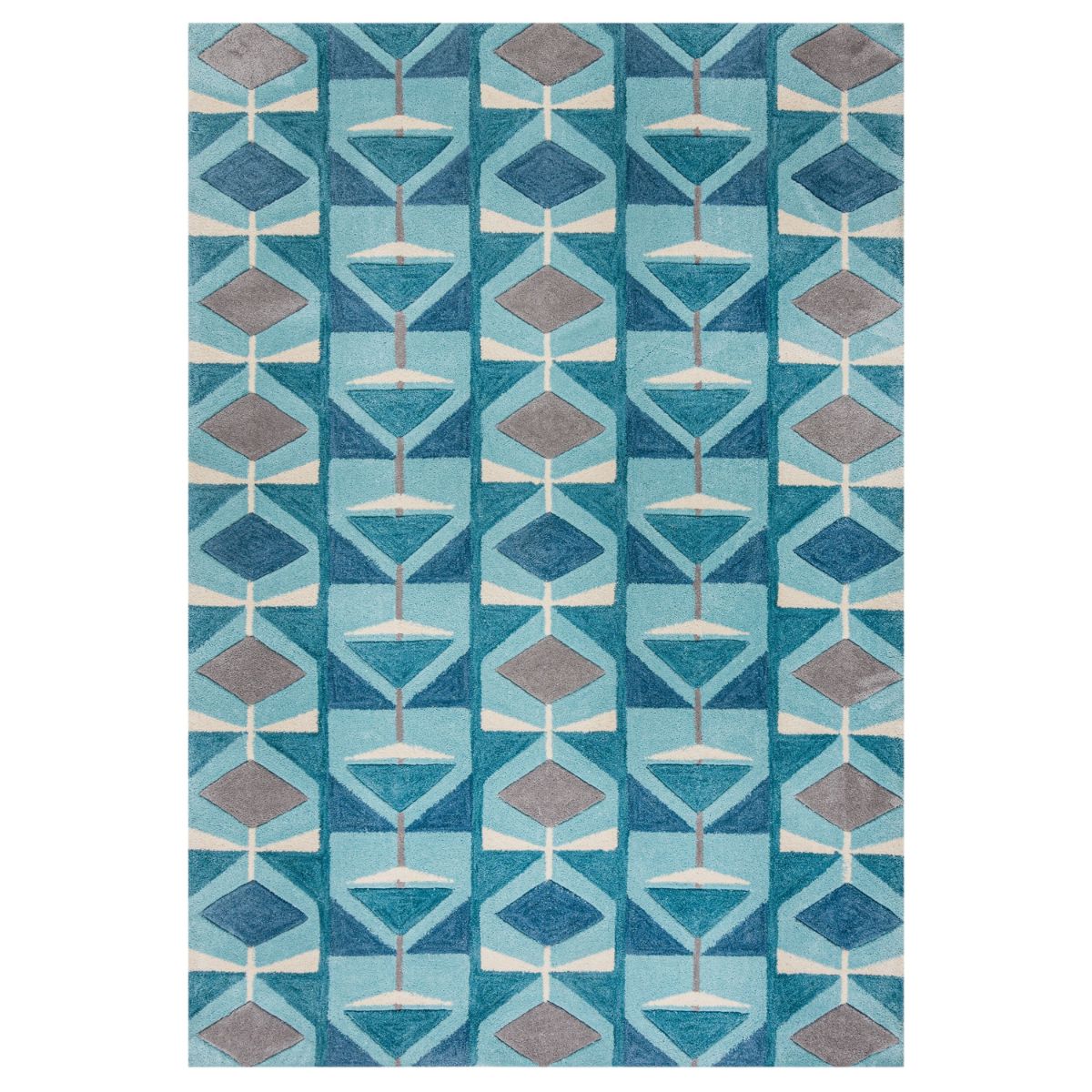 Tapis Kodiac bleu 160x230cm