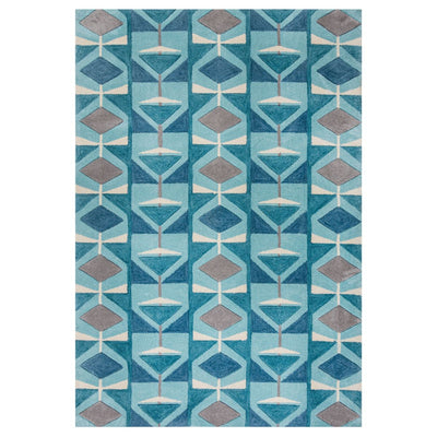 Tapis Kodiac bleu 160x230cm