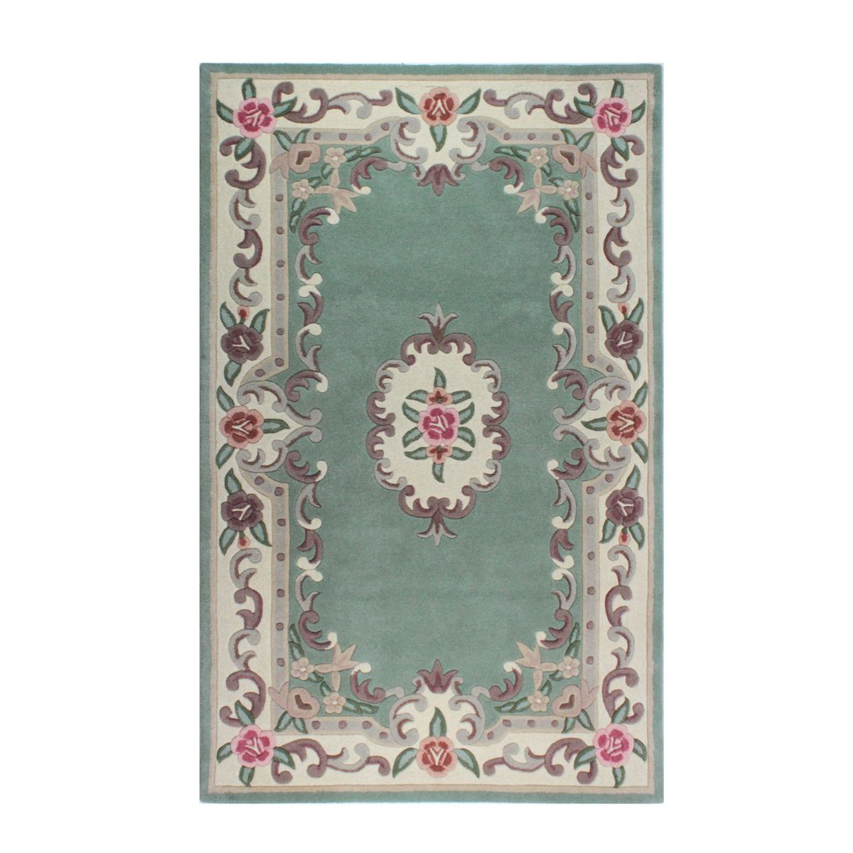 Tapis en laine Royal Aubusson Vert