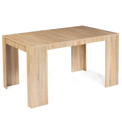 Console extensible 140cm Bois