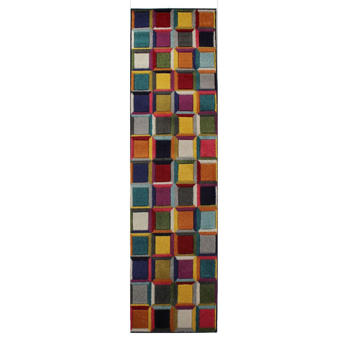 Tapis de couloir Waltz Multicolore