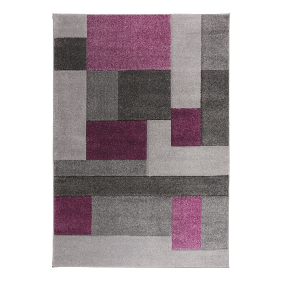 Tapis Cosmos Gris et violet