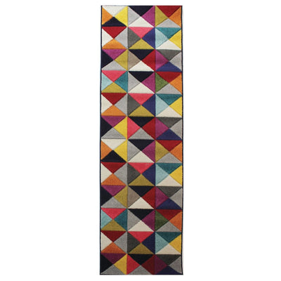 Tapis de couloir Samba multicolore 66x300cm