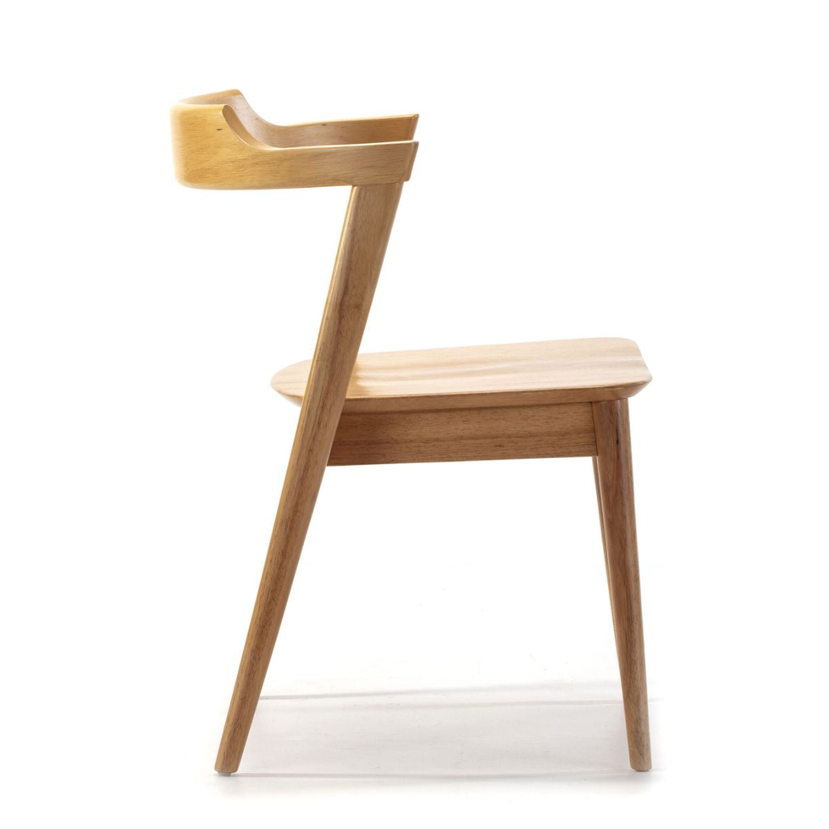 Lot de 2 chaises en bois massif Venus