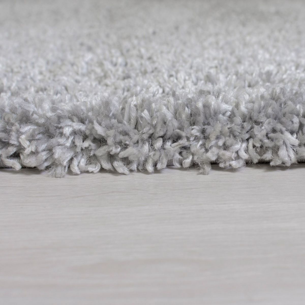 Tapis Shaggy gris clair