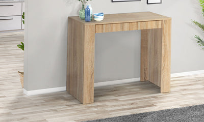 Console extensible 140cm Bois