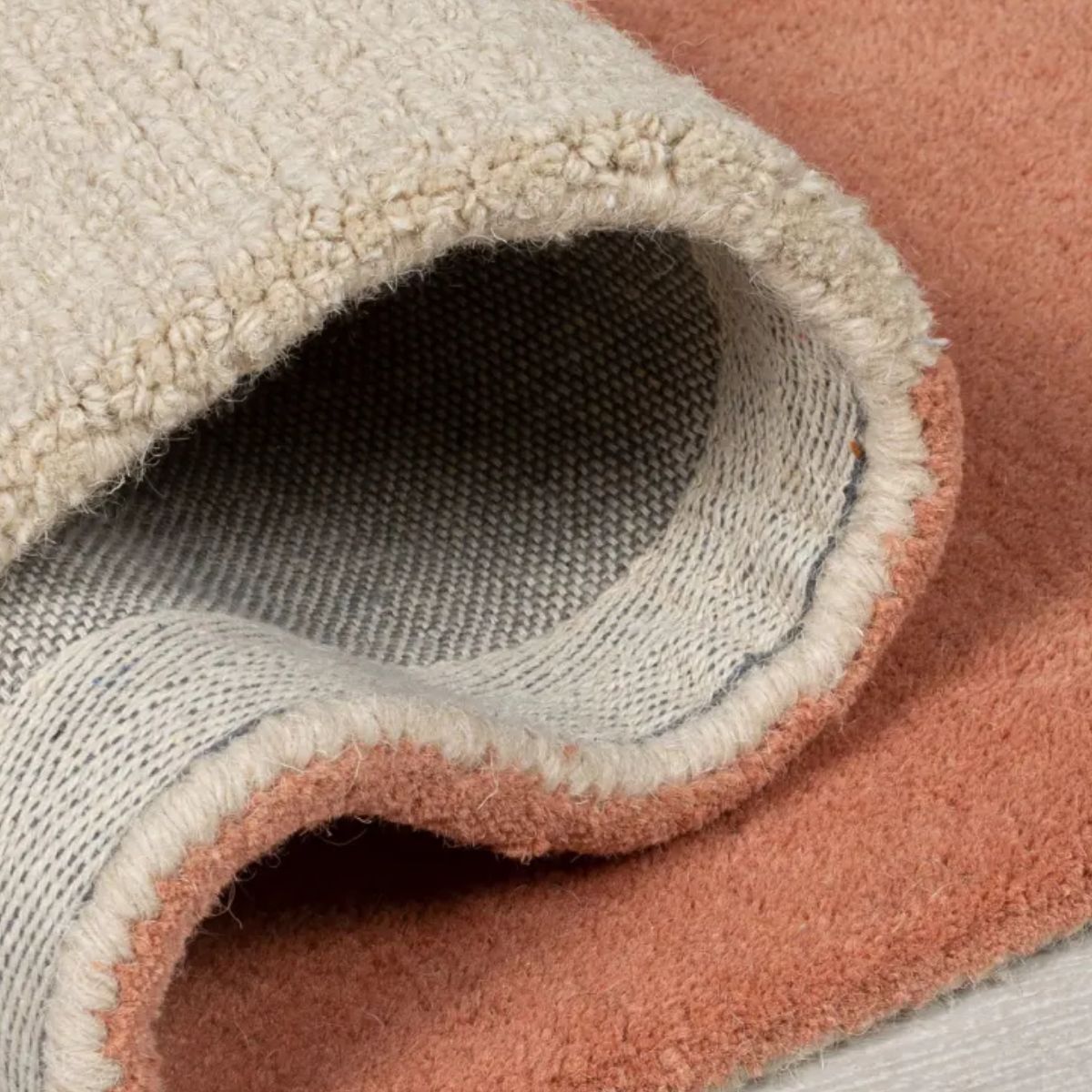 Tapis en laine Radiance Terracotta