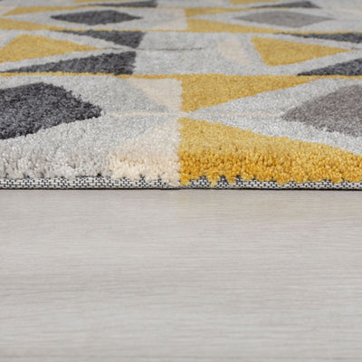 Tapis de couloir Kodiac jaune 60x230cm