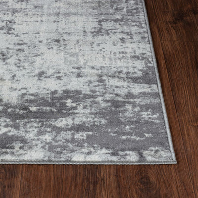 Tapis vintage Milena 120x170cm Blanc/Gris