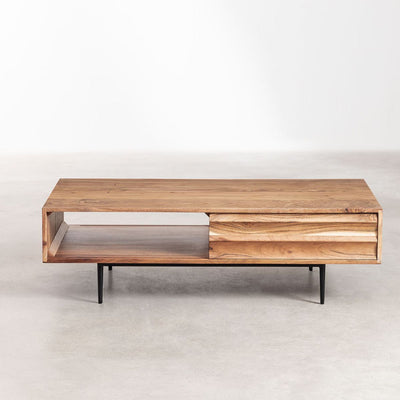 SKLUM - Table basse en bois d'acacia Petter