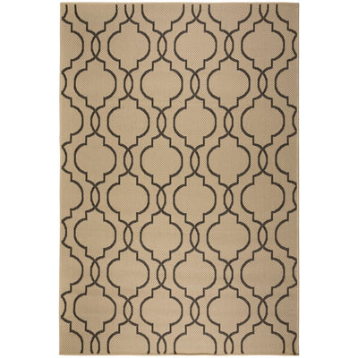 Tapis extérieur Milan Beige/Noir