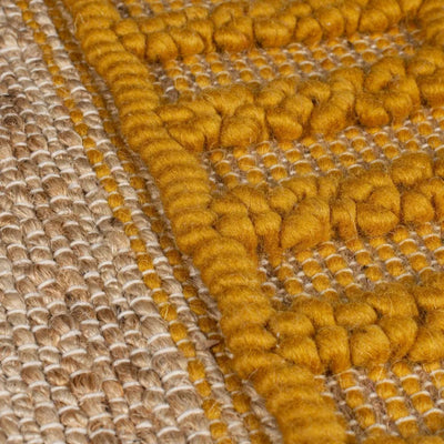 Tapis naturel en Jute Medina coloré