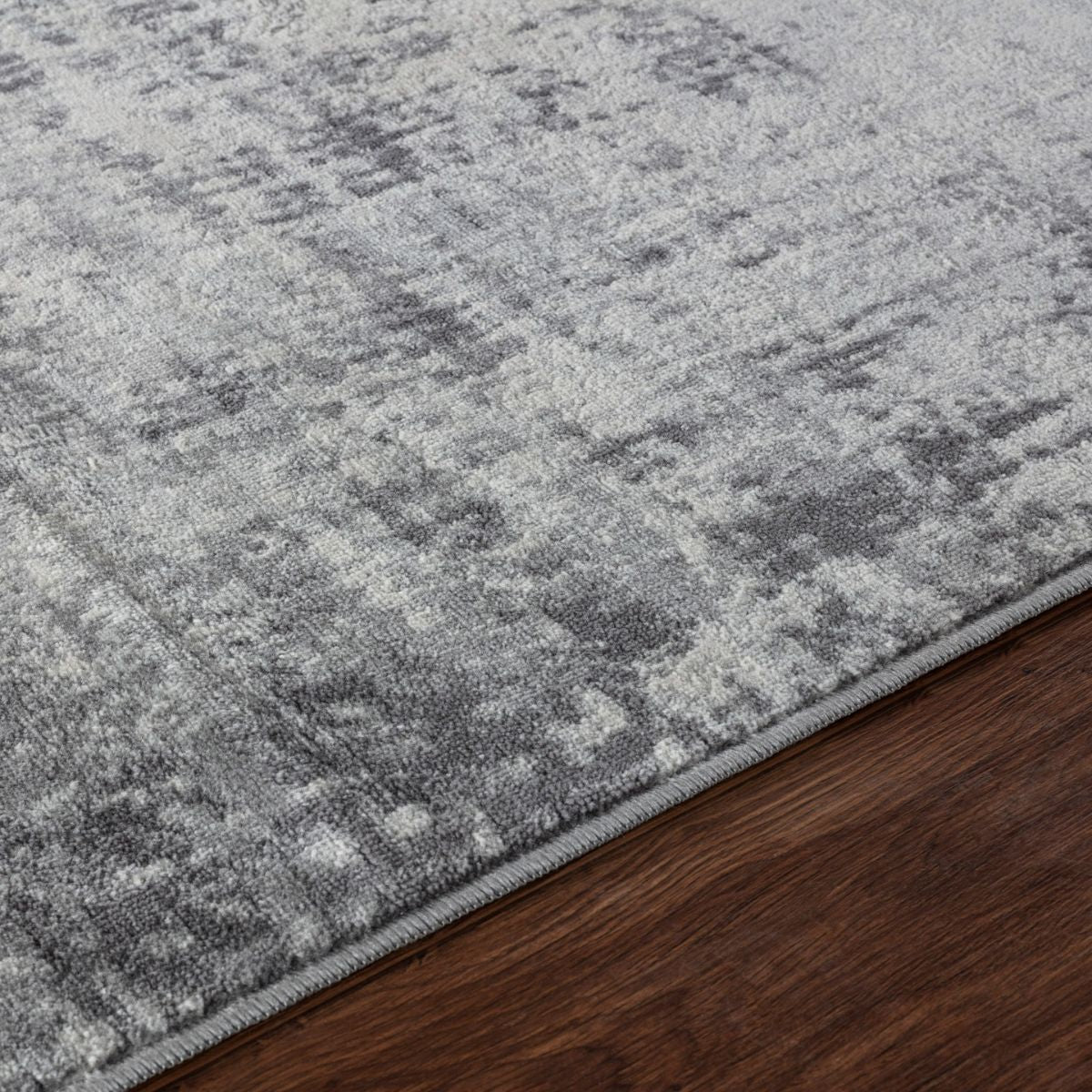 Tapis vintage Milena 120x170cm Blanc/Gris