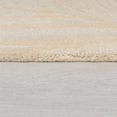 Tapis de couloir en laine Lino Beige