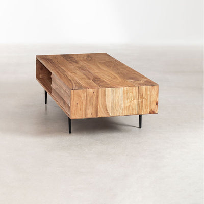 SKLUM - Table basse en bois d'acacia Petter
