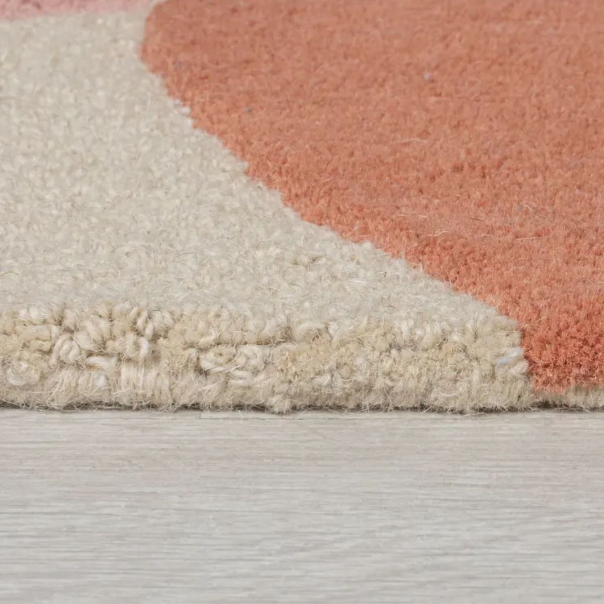 Tapis en laine Radiance Terracotta