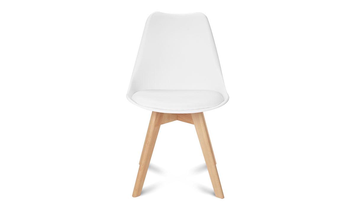 Lot de 2 chaises Suedia Blanc