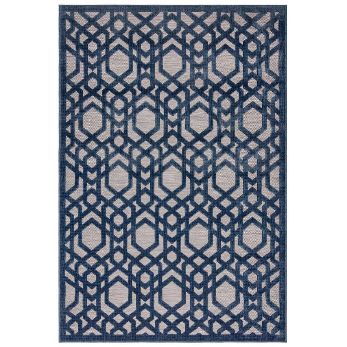 Tapis Extérieur Piatto Bleu 80x150cm