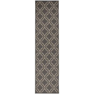 Tapis Extérieur Milan Gris et Beige 60x230cm