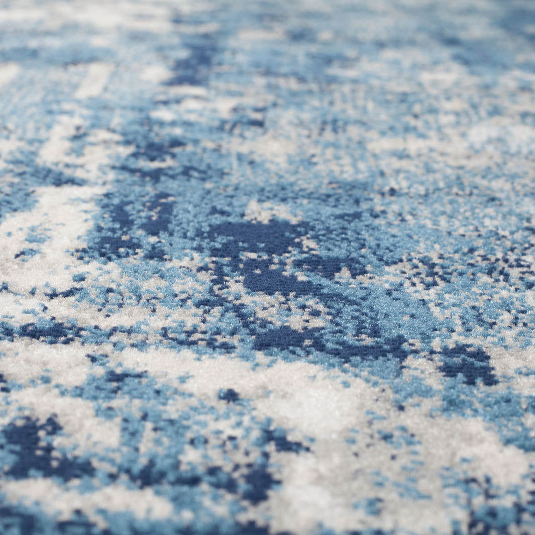 Tapis Vintage Bleu et gris