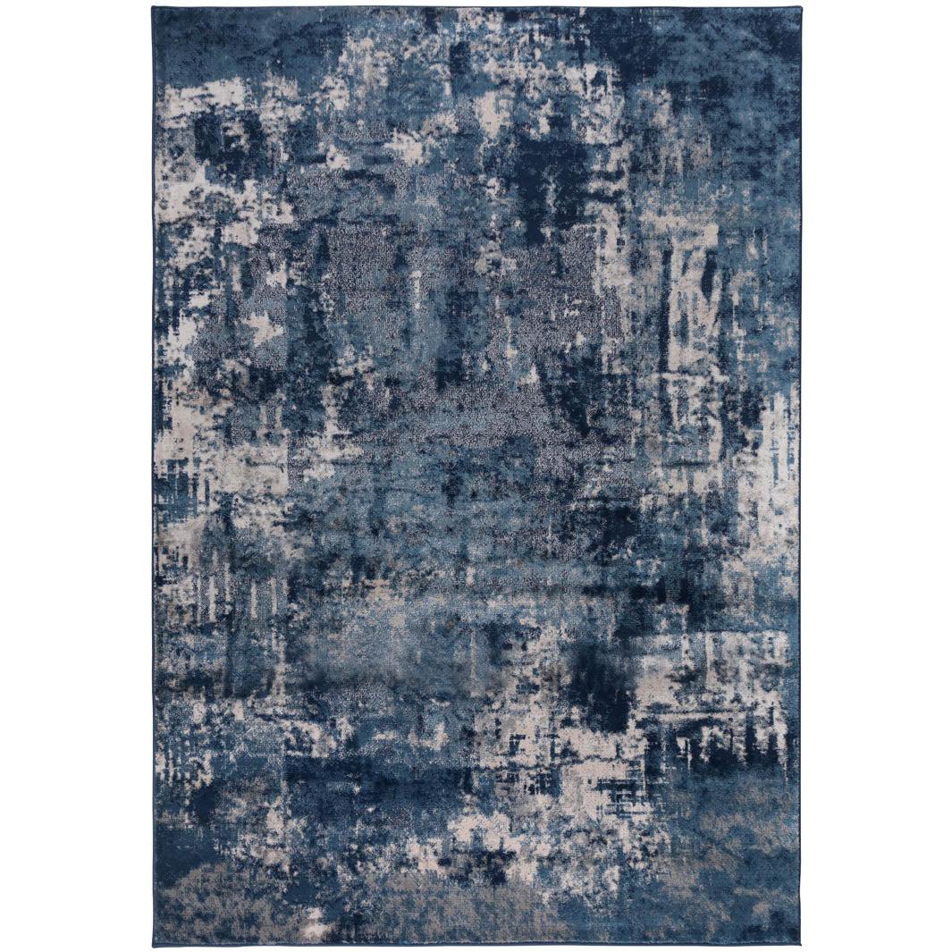 Tapis Vintage Bleu et gris