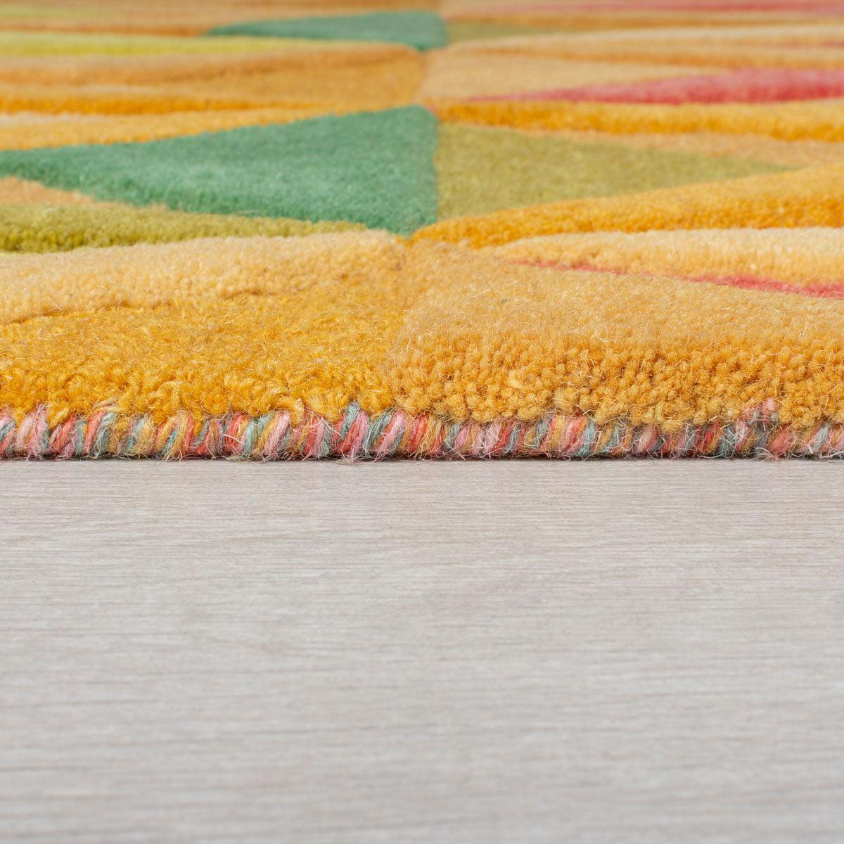 Tapis de couloir en laine Multicolore 60x230cm