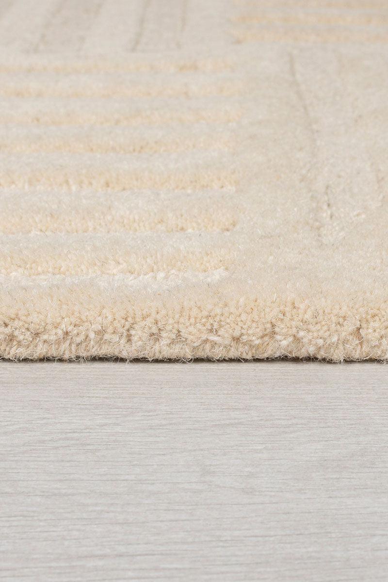 Tapis en laine Zen Garden Naturel