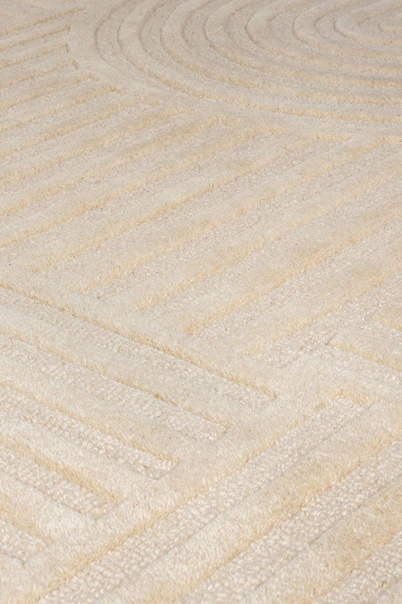 Tapis en laine Zen Garden Naturel