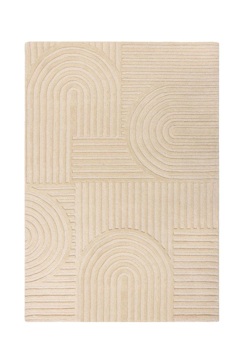 Tapis en laine Zen Garden Naturel