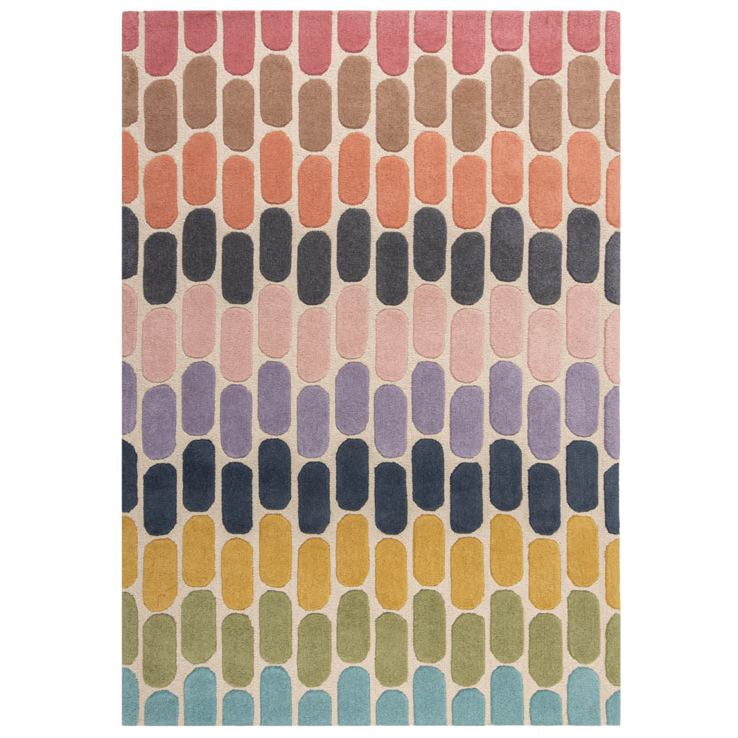 Tapis en laine Fossil