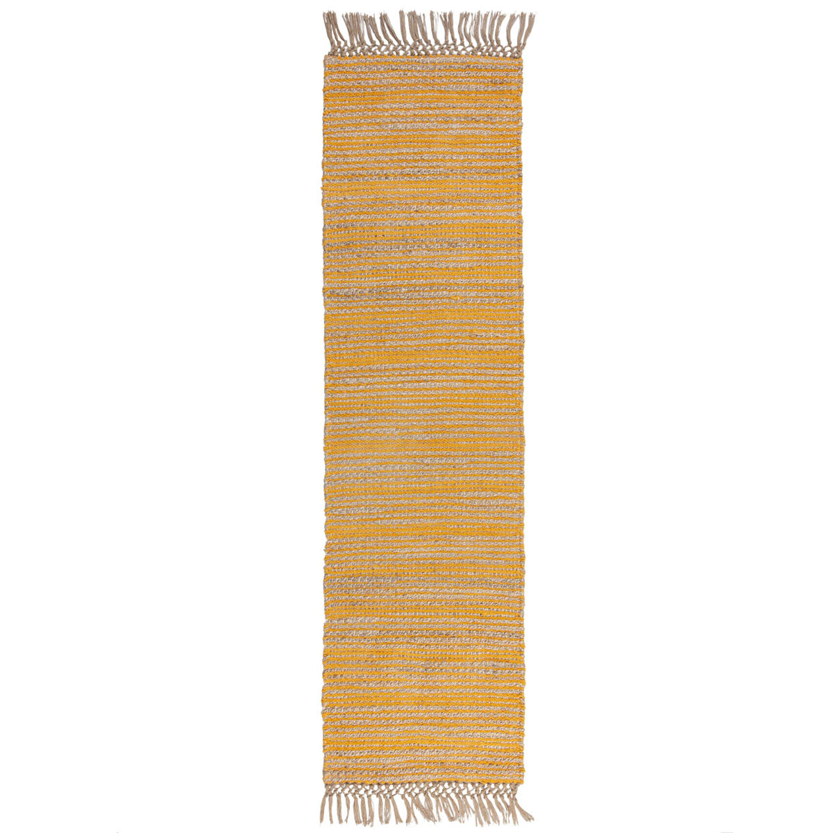 Tapis de couloir jute Equinox Ocre 60x230cm