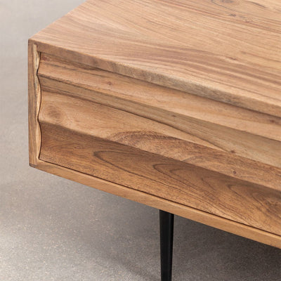 SKLUM - Table basse en bois d'acacia Petter