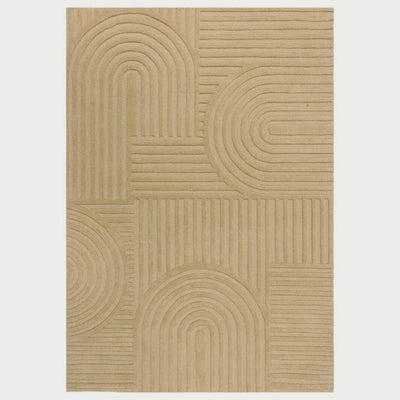 Tapis en laine Zen Garden Jaune